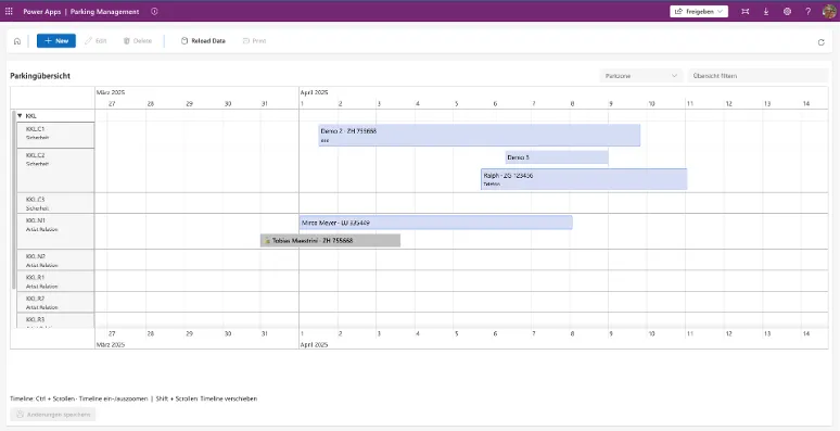 Project timeline