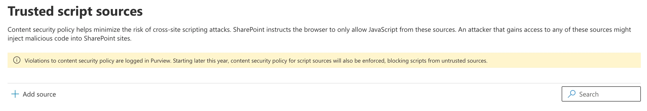 Trusted script resources